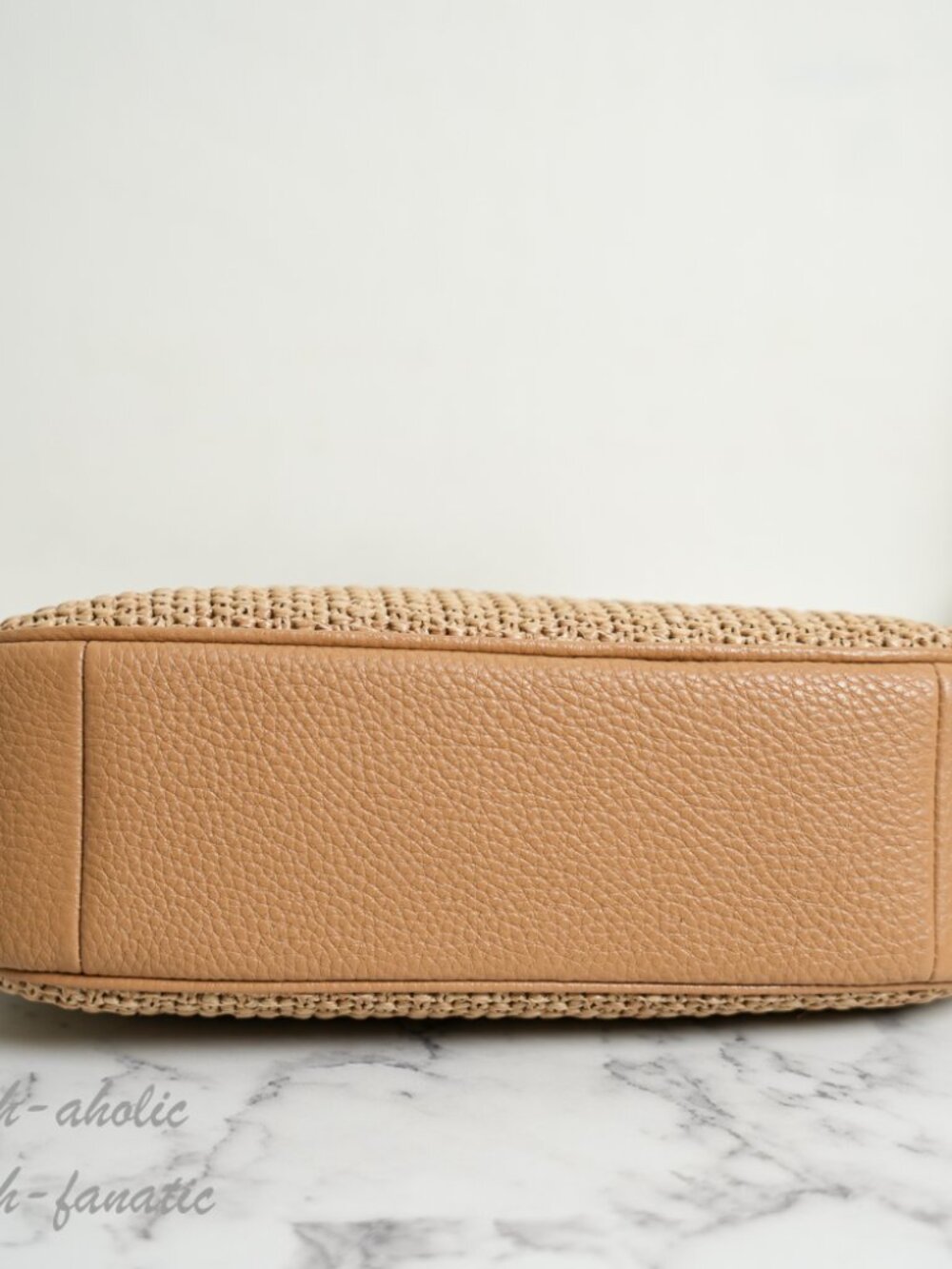 COACH CEC43 Teri Shoulder Bag With Charm straw/Im/Toast Leather - Picture 11 of 13